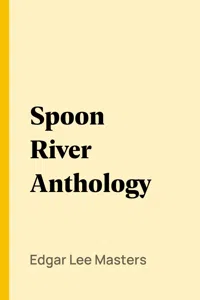 Spoon River Anthology_cover