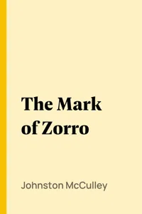 The Mark of Zorro_cover