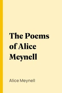 The Poems of Alice Meynell_cover