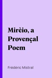 Mirèio, a Provençal Poem_cover