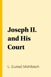 Joseph II. and His Court_cover