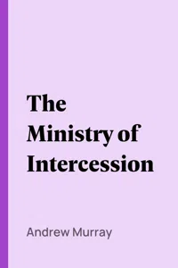 The Ministry of Intercession_cover