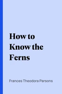How to Know the Ferns_cover