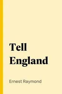 Tell England_cover