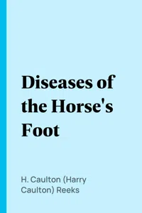 Diseases of the Horse's Foot_cover