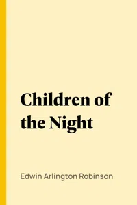 Children of the Night_cover