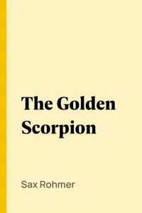 The Golden Scorpion_cover