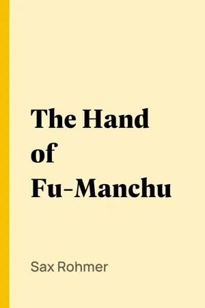 The Hand of Fu-Manchu