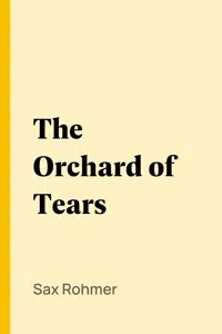 The Orchard of Tears_cover