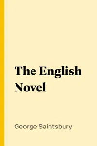 The English Novel_cover