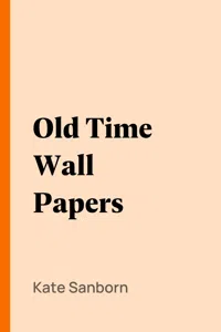 Old Time Wall Papers_cover