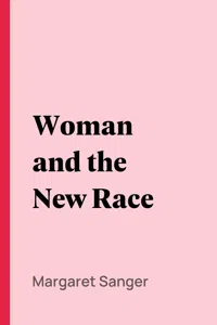 Woman and the New Race_cover