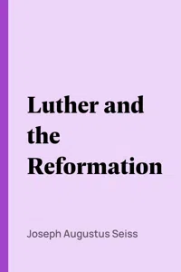 Luther and the Reformation_cover