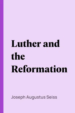 Luther and the Reformation