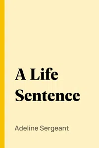 A Life Sentence_cover