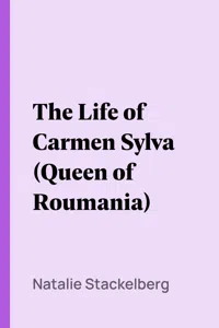 The Life of Carmen Sylva_cover