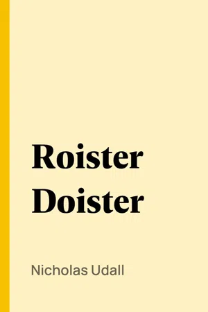 Roister Doister