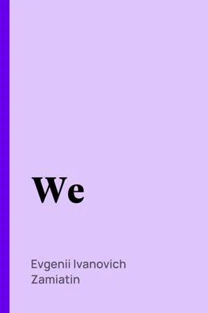 We