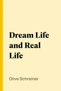 Dream Life and Real Life_cover