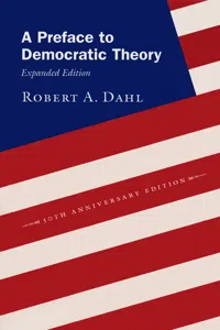 A Preface to Democratic Theory, Expanded Edition_cover