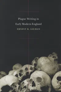 Plague Writing in Early Modern England_cover