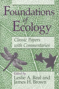 Foundations of Ecology_cover