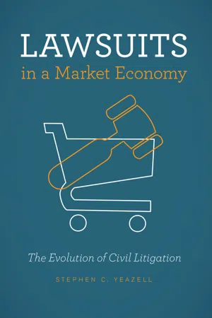 Lawsuits in a Market Economy