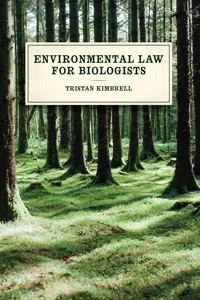 Environmental Law for Biologists_cover