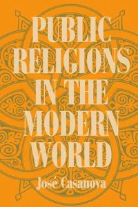 Public Religions in the Modern World_cover