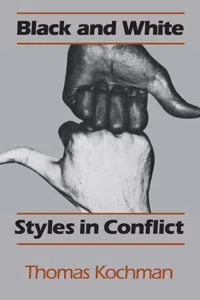 Black and White Styles in Conflict_cover
