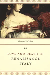 Love and Death in Renaissance Italy_cover