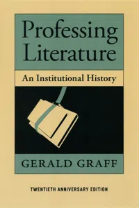 Professing Literature_cover