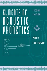 Elements of Acoustic Phonetics_cover