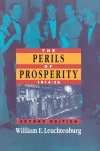 The Perils of Prosperity, 1914-1932_cover
