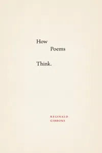 How Poems Think_cover