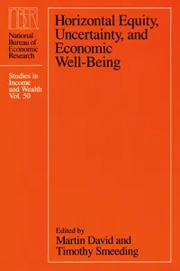 National Bureau of Economic Research Studies in Income and Wealth_cover