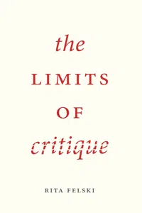 The Limits of Critique_cover