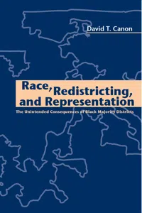 Race, Redistricting, and Representation_cover