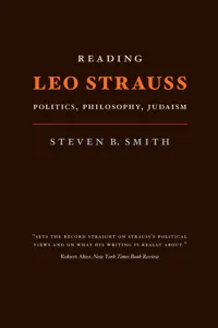 Reading Leo Strauss_cover