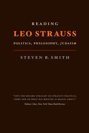 Reading Leo Strauss