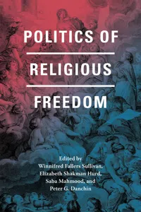 Politics of Religious Freedom_cover
