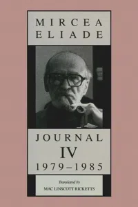 Journal IV, 1979-1985_cover