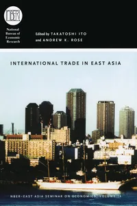 National Bureau of Economic Research East Asia Seminar on Economics_cover