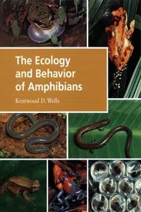 The Ecology and Behavior of Amphibians_cover