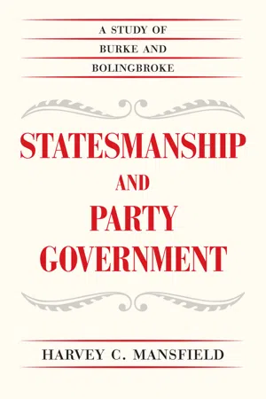 Statesmanship and Party Government