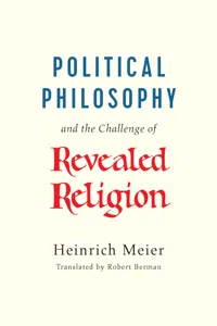 Political Philosophy and the Challenge of Revealed Religion_cover