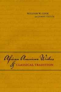 African American Writers and Classical Tradition_cover