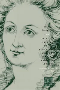 Selected Writings of an Eighteenth-Century Venetian Woman of Letters_cover