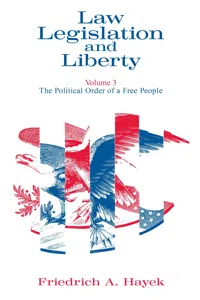 Law, Legislation and Liberty, Volume 3_cover