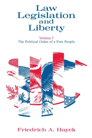 Law, Legislation and Liberty, Volume 3